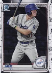 2020 Bowman Chrome Prospects Kody Hoese #BCP-4 card