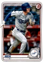 2020 Bowman Draft Base Set Kody Hoese #BD-142 card