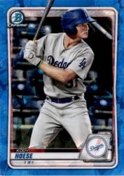 2020 Bowman Sapphire Edition Base Set Kody Hoese #BCP-4 card