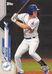 2020 Topps Pro Debut Base Set Kody Hoese #PD-117 card