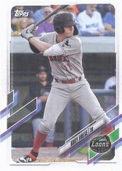 2021 Topps Pro Debut Base Set Kody Hoese #PD-47 card