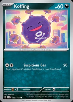151 Koffing #109 card