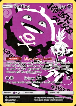 Cosmic Eclipse Koffing #243 card