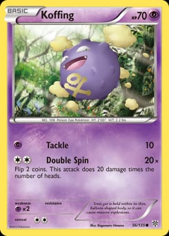 Plasma Storm Koffing #56 card