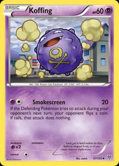 Plasma Storm Koffing #57 card