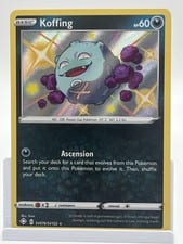 Shining Fates Shiny Vault Koffing #SV076 card
