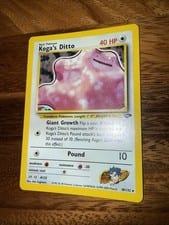 Gym Challenge Koga's Ditto #10 card