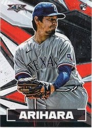 2021 Topps Fire Base Set Kohei Arihara #8 card