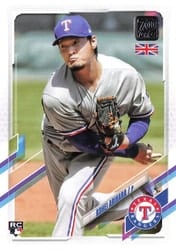 2021 Topps UK Edition Base Set Kohei Arihara #193 card