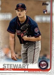 2019 Topps Base Set Kohl Stewart #177 card