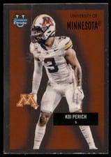 2025 Bowman University Chrome 1955 Bowman Football Koi Perich #55AV-18 card