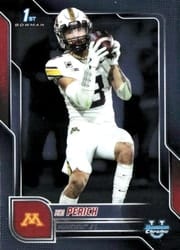 2025 Bowman University Chrome Base Set Koi Perich #116 card