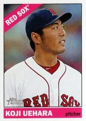 2015 Topps Heritage Base Set Koji Uehara #315 card