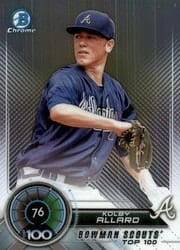 2018 Bowman Scouts Top 100 Kolby Allard #BTP-76 card