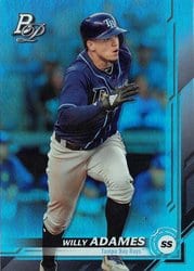 2019 Bowman Platinum Base Set Kolby Allard #72 card