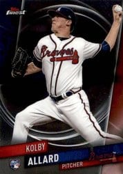 2019 Finest Base Set Kolby Allard #27 card