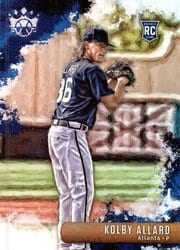 2019 Panini Diamond Kings Base Set Kolby Allard #61 card