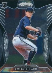 2019 Panini Prizm Base Set Kolby Allard #25 card