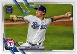 2021 Topps Update Base Set Kolby Allard #US123 card