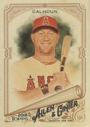 2018 Topps Allen & Ginter Base Set Kole Calhoun #46 card
