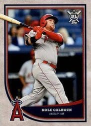 2018 Topps Big League Base Set Kole Calhoun #206 card