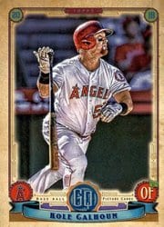 2019 Topps Gypsy Queen Base Set Kole Calhoun #219 card