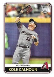 2020 Topps Big League Base Set Kole Calhoun #30 card