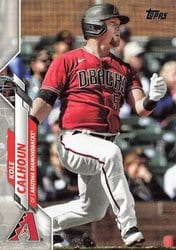 2020 Topps Update Base Set Kole Calhoun #U-247 card