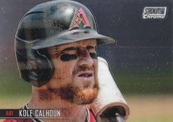 2021 Stadium Club Chrome Base Set Kole Calhoun #293 card