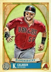 2021 Topps Gypsy Queen Base Set Kole Calhoun #184 card