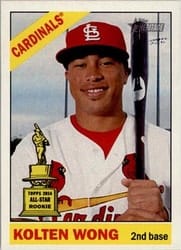2015 Topps Heritage Base Set Kolten Wong #22 card