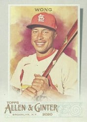 2020 Topps Allen & Ginter Base Set Kolten Wong #164 card