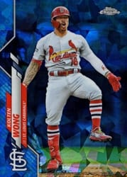 2020 Topps Chrome Sapphire Edition Base Set Kolten Wong #369 card