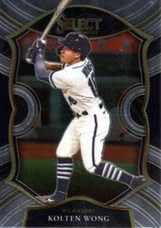 2021 Panini Select Base Set Kolten Wong #24 card