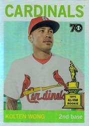 2021 Topps All-Star Rookie Cup Base Set Kolten Wong #20 card