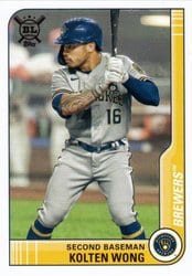 2021 Topps Big League Base Set Kolten Wong #50 card