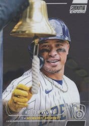 2022 Stadium Club Chrome Base Set Kolten Wong #320 card