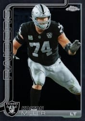 2025 Topps Chrome Base Set Kolton Miller #183 card
