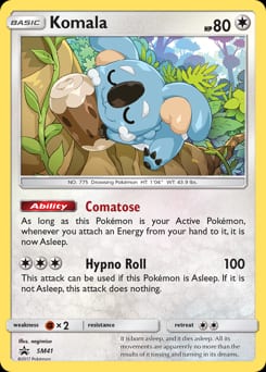 SM Black Star Promos Komala #SM41 card