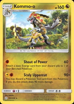 Cosmic Eclipse Kommo-o #163 card