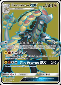 Guardians Rising Kommo-o-GX #141 card
