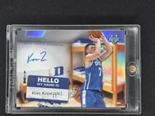 2024-25 Bowman University Chrome Campus Dorm Signatures Kon Knueppel #CDS-KK card