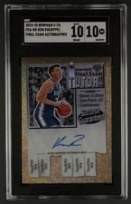 2024-25 Bowman University Chrome Final Exam Autographs Kon Knueppel #FEA-KK card