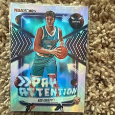 2025-26 NBA Hoops Pay Attention Kon Knueppel #PA-19 card