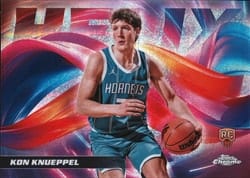 2025-26 Topps Chrome Helix Kon Knueppel #H-14 card
