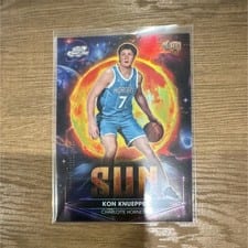 2025-26 Topps Cosmic Chrome Planetary Pursuit Sun Kon Knueppel #PPS-10 card