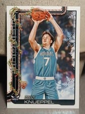 2025-26 Topps Holiday SSP Back Variations Kon Knueppel #SSB-KK card