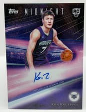 2025-26 Topps Midnight Rookie Horizon Signatures Kon Knueppel #RHS-KK card