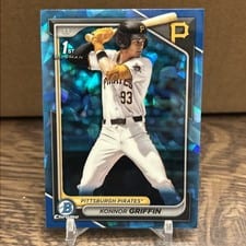 2024 Bowman Draft Chrome Konnor Griffin Sapphire #BDC-22 card