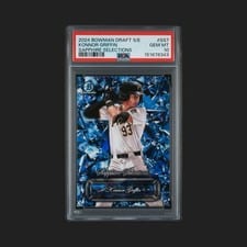 2024 Bowman Draft Sapphire Edition Selections Konnor Griffin #SS-7 card